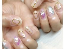 アイラッシュネイルサロン セシルビー(SECILB)/クリアベースネイル 90分コース