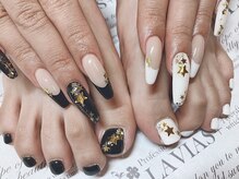 ラヴィアスプラス(LAVIAS+)/【スカルプ】10本アートし放題