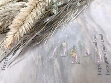 モグネイル(Mogunail)/8月定額B オーロラネイル