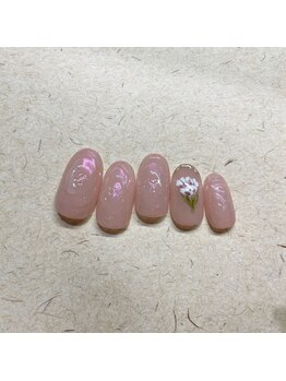 ミントリーフ バイ リート(Mint leaf by Reat)/定額ネイル〈シンプルコース〉