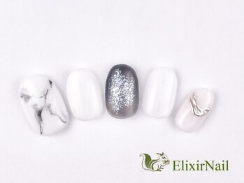 エリクサーネイル 池袋(Elixir Nail)/定額a シンプル/クーポン使用