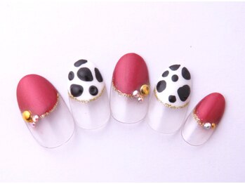 ネイルサロン アテナ(Athena)/アニマル柄ネイル