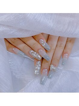 ザ デミュア 銀座店/キラキラネイル