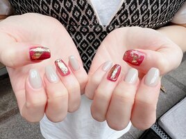 ～秋色ニュアンスネイル～