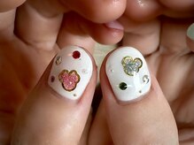 アミュリー ネイル アトリエ(Amury nail atelier)/ストーン パーツ パステル 