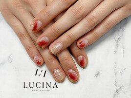 c-209 クリア感ニュアンスネイル