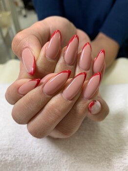 ネイルサロン エーナイン 札幌月寒店/大人フレンチ♪