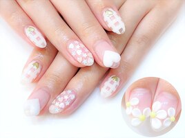 ジェルアート放題☆３Ｄフラワー
