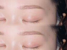 リノ 中目黒(Lino)/アイブロウワックス×脱色