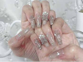 ミリーモア 新宿(Milyy moor)/チェックネイル