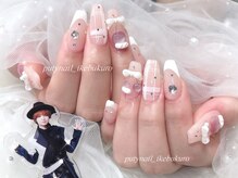 プティネイル 池袋(Puty Nail)/さくらんぼフレンチ　ジェル