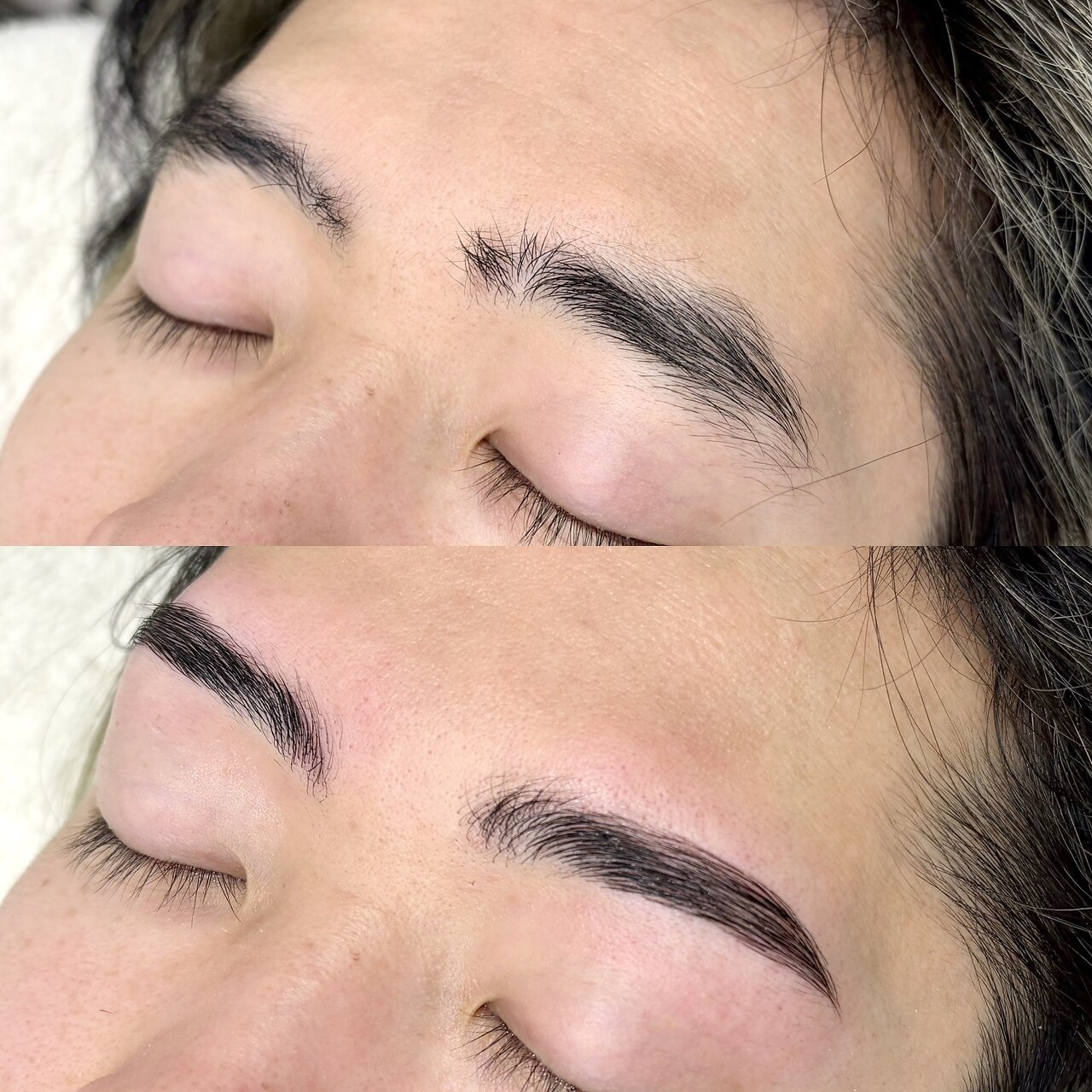 【メンズも◎】モテ眉に大変身！眉WAX＋眉の毛流れ矯正パーマ\6,600→\5,940