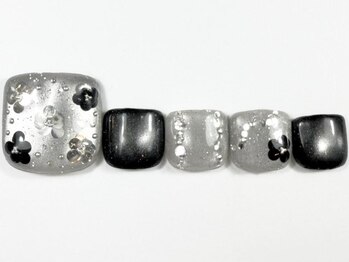 ネイルメゾン 渋谷店(NAIL MAISON)/お花マグネットスタッズ¥8500