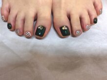 ネイルサロン北野坂/夏footおすすめ！持ち込みアート