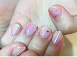 流行りの押し花…＊