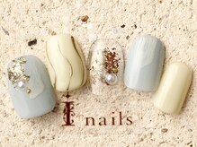 アイネイルズ 町田店(I nails)/抜け感ペールトーンクリア ¥8480