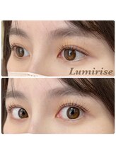 ルミライズ(Lumirise)/お客様デザイン#まつげパーマ
