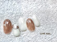 ルークネイル 恵比寿店(LUKE NAIL)/手書きフラワーネイル 春夏秋冬