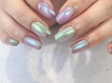 エン ダイカンヤマ(En'e daikanyama)/うるつや♪オーロラネイル♪