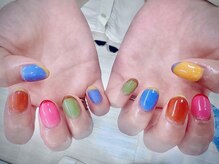ルビーネイル 太閤通駅店(RUBY NAIL)/アート付け放題ショートネイル