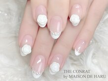 ザ コンラット(THE CONRAT by MAISONDE HARU)/White french × Rose