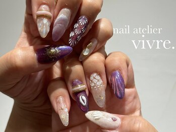 ヴィーヴル(vivre.)/シェル/マグネット/ラプンツェル