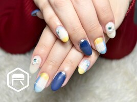 チェックネイル