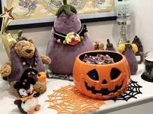 R-1ビューティーサロン 銀座/ハロウィンの飾り付け♪