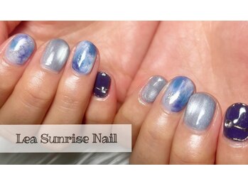 レアサンライズネイル(Lea Sunrise Nail)/持ち込みデザイン