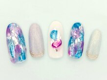 ネイルエイム(Nail eim)/ミラー★シェル★ニュアンス