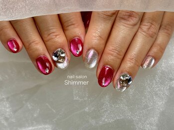 シマー(Shimmer)/キラキラネイル