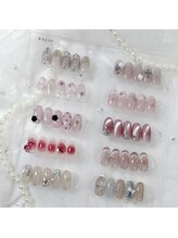 福ネイル(nail)/7~9月ワンホン/韓国風デザイン