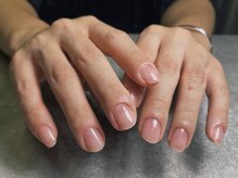 オムネイル 渋谷(HOMME NAIL)/クリアジェル ¥4.400