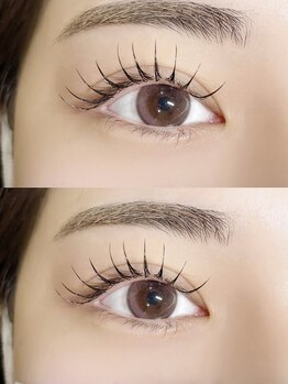 コレット 玉造店(colette.)の写真/話題の《LEDマツエク》導入♪持続力1.5倍でキレイがずっと続く★&Healthyも有◎ぱっちり上向き美まつ毛に♪