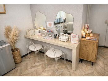 ココット(cocott)/充実したパウダーコーナー♪