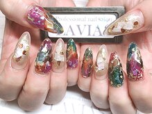 プロフェッショナル ネイルサロン ラヴィアス(LAVIAS)/【スカルプ】１０本アートし放題