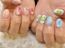 ネイル スタジオ イナンナ(Nail Studio INANNA)/春ネイル♪