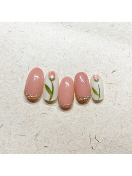 ミントリーフ バイ リート(Mint leaf by Reat)/定額ネイル〈シンプルコース〉