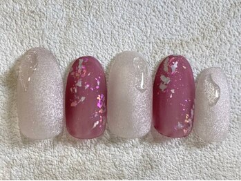 レイネイル 岐阜茜部店(RAY NAIL)/モヘアマットネイル