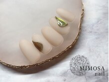 ミモザネイル(MIMOSA Nail)/マグネット+ミラーライン