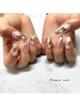 マムール ネイルズ(M'amour nails)/ミラーグラテーション