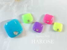 ラグジュアリーネイル ハローズ(HAROSE)/フットジェルアートコース