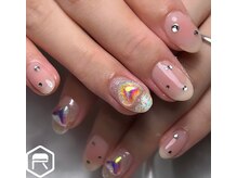 レディスペネイル ノマエ 名駅店(Redispe nail nomae)/cheek nail