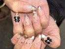 ミラーフレンチネイル