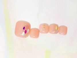 ナチュラルワンポイントフット