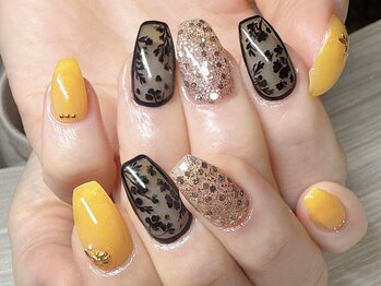 スワロンネイル 名古屋店(SWALLON NAIL)/シースルーネイル
