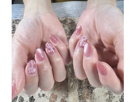 春のお花ネイル