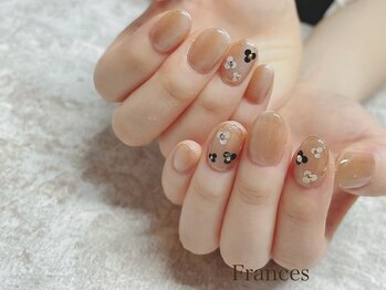 モノトーンお花