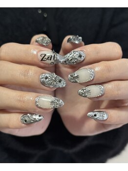 ペロ 名古屋(pelo)/メタリックシルバーデザイン