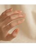 〈handケア〉》育爪ハンドケア（スクラブ＋育成ケア＋カラーベース仕上げ）